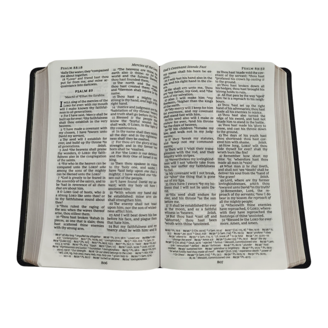 KJV Large Print Personal Size Reference Bible Black LeatherTouch King James Version | Study Bible, Reference Bible | Holy Bible