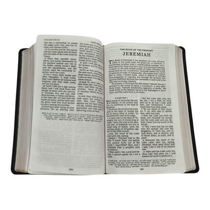 KJV Large Print Personal Size Reference Bible Black LeatherTouch King James Version | Study Bible, Reference Bible | Holy Bible