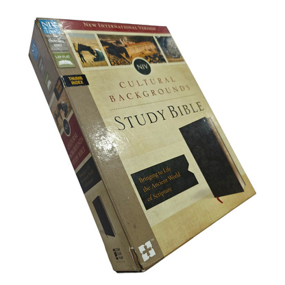NIV Cultural Backgrounds Study Bible New International Version | Study Bible, Reference Bible | Holy Bible