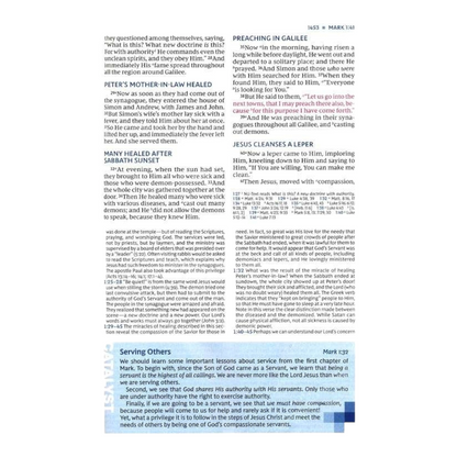 NKJV Wiersbe Study Bible, Leathersoft, Red Letter, Comfort Print (Dr. Warren Wiersbe) | Study Bible, Reference Bible | Holy Bible