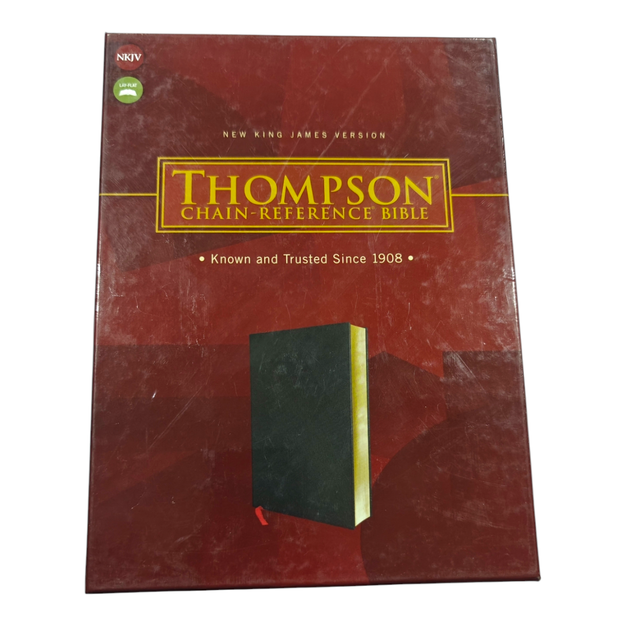NKJV Thompson Chain-Reference Bible Premium Goatskin Leather Black Premier Collection Comfort Print | Study Bible, Reference Bible | Holy Bible