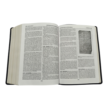 NKJV Thompson Chain-Reference Bible Premium Goatskin Leather Black Premier Collection Comfort Print | Study Bible, Reference Bible | Holy Bible
