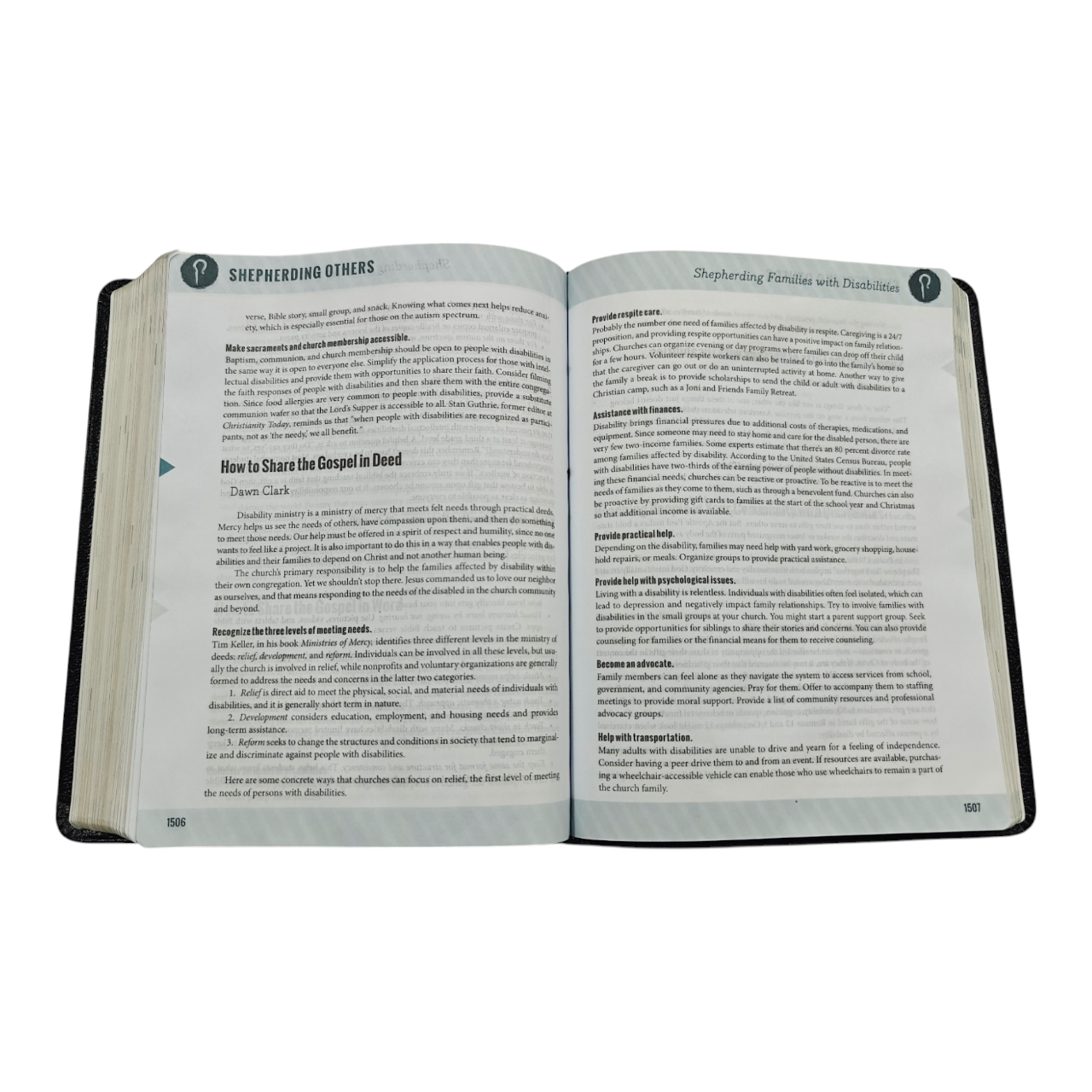 NIV Ministry Essentials Bible - Genuine Leather, Black: A Comprehensive Bible for Everyone in Leadership | English Bible, Holy Bible