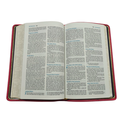 NIV Thinline Bible, Premier Collection, Premium Goatskin Leather, Comfort Print | English Bible, Holy Bible
