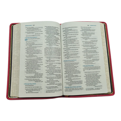 NIV Thinline Bible, Premier Collection, Premium Goatskin Leather, Comfort Print | English Bible, Holy Bible