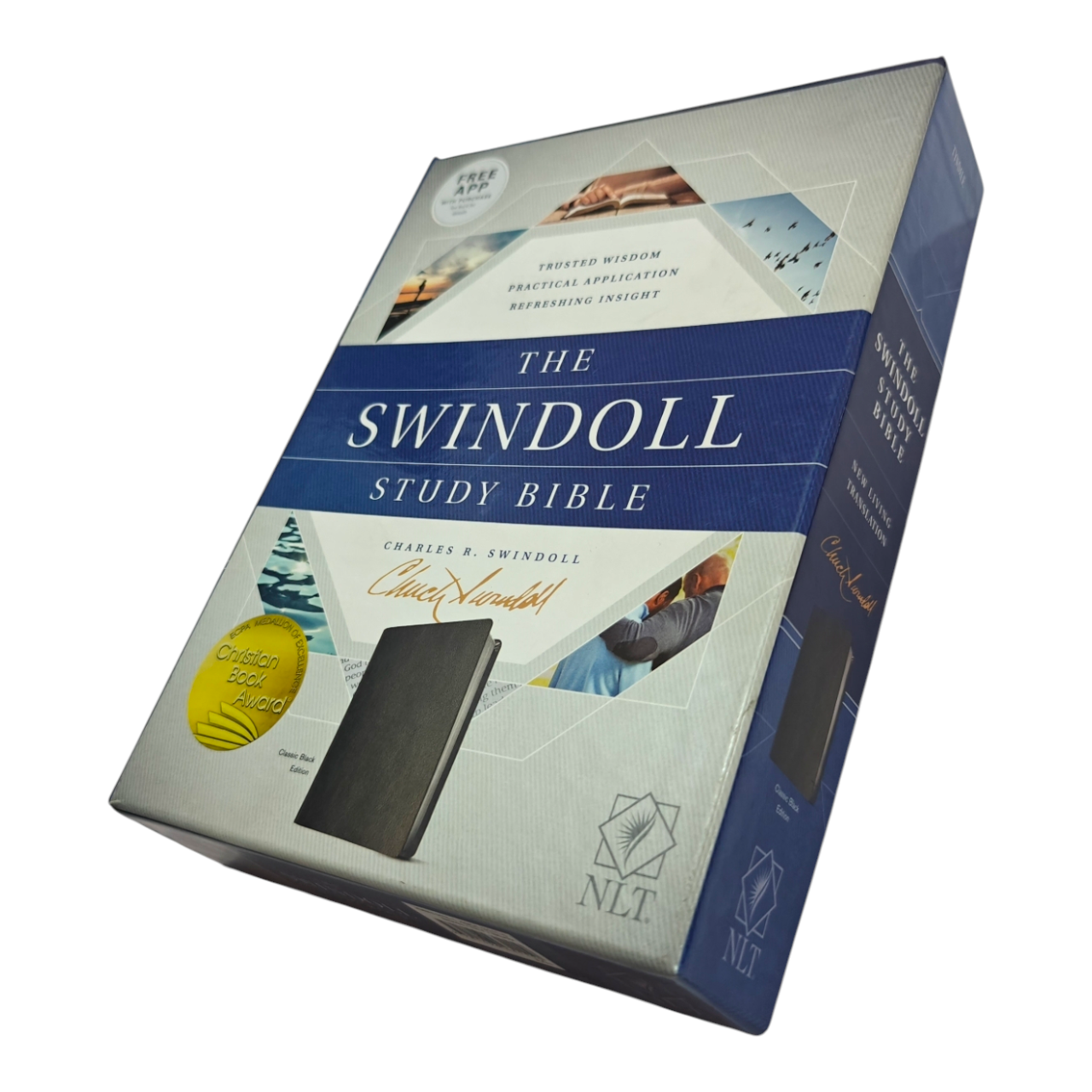 The Swindoll Study Bible NLT, Charles Swindoll Study Notes, Application Articles & Holy Land Tour, Bible of the Year (New Living Translation) |