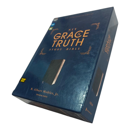 NIV Grace & Truth Study Bible, Thumb Index, Comfort Print, Red Letter Edition | Study Bible, Reference Bible | Holy Bible