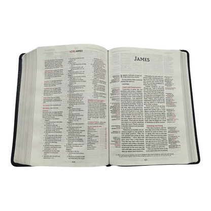 NIV Thompson Chain-Reference Bible, Red Letter, Comfort Print | Study Bible, Reference Bible | Holy Bible