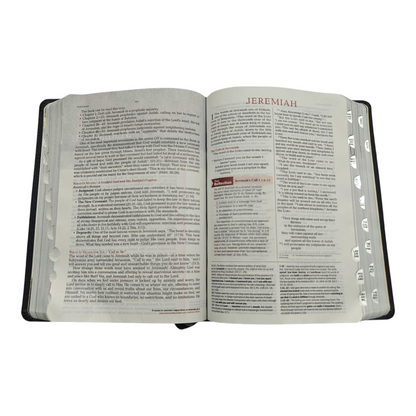 NIV Jeremiah Study Bible, Dr. David Jeremiah, Red Letter Edition | Study Bible, Reference Bible | Holy Bible