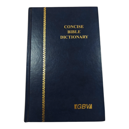 Concise Bible Dictionary | Bible Commentary, Bible Reference | English Christian Book