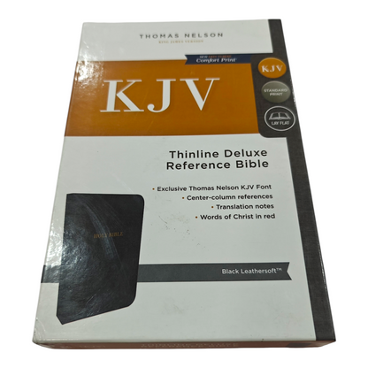 KJV Thinline Deluxe Reference Bible King James Version | Study Bible, Reference Bible | Holy Bible