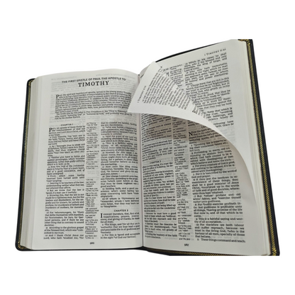 KJV Thinline Deluxe Reference Bible King James Version | Study Bible, Reference Bible | Holy Bible