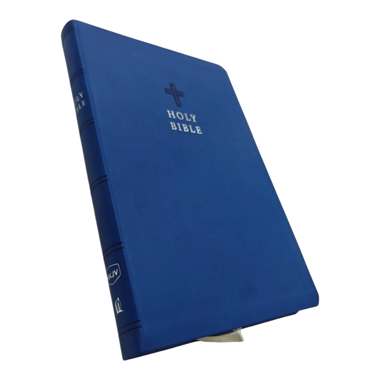 NKJV Holy Bible Value Ultra Thinline Blue Leathersoft Red Letter Comfort Print | English Bible, Holy Bible
