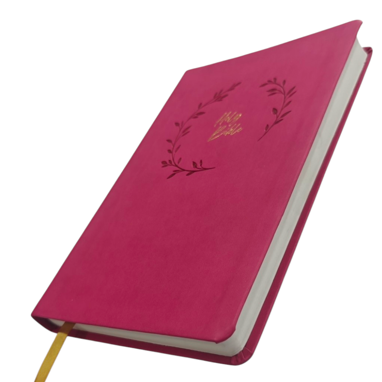 NKJV Holy Bible Value Ultra Thinline Pink Leathersoft Red Letter Comfort Print | English Bible, Holy Bible