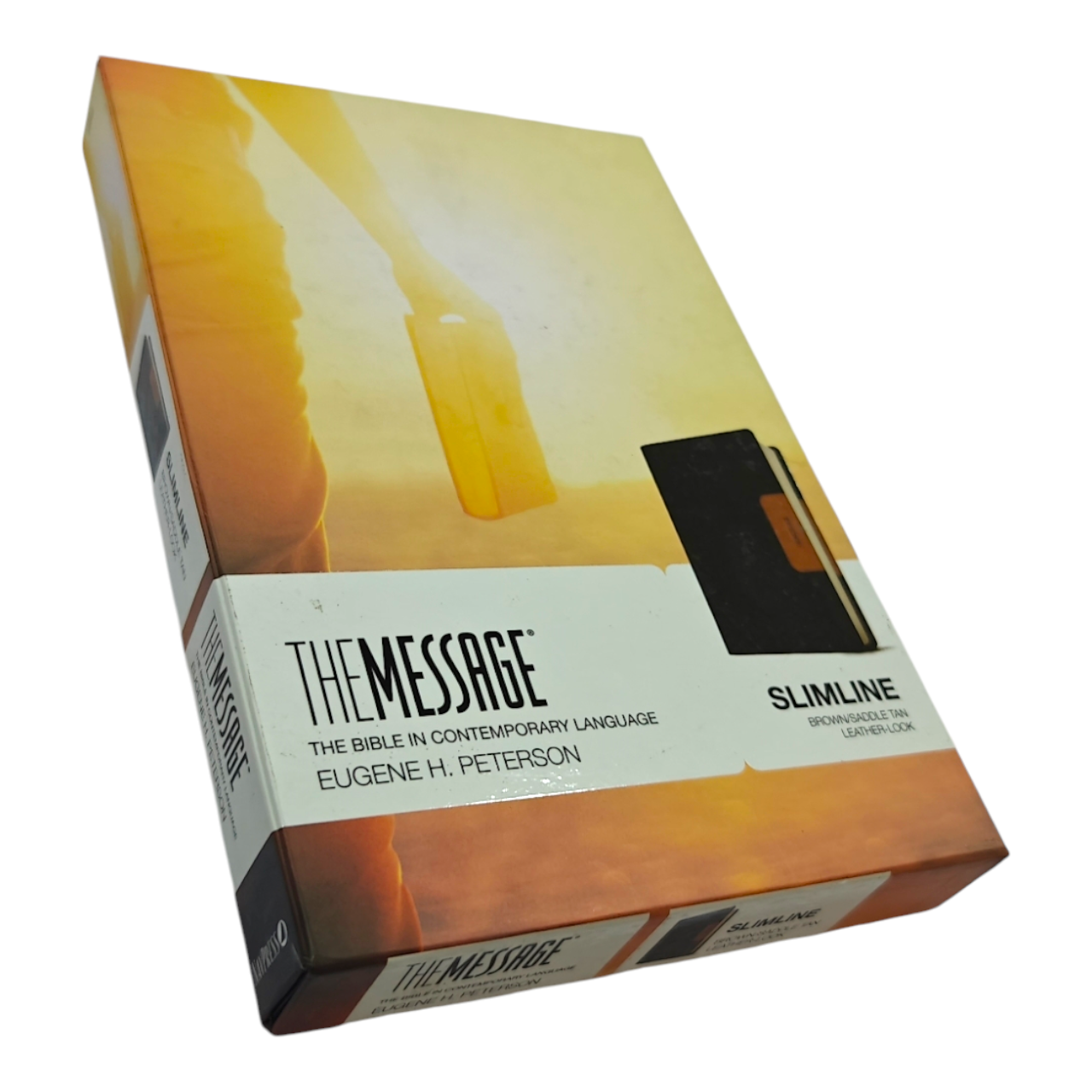 The Message Bible Compact Leathersoft Contemporary Paraphrase | English Bible, Holy Bible