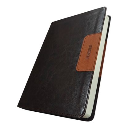 The Message Bible Compact Leathersoft Contemporary Paraphrase | English Bible, Holy Bible