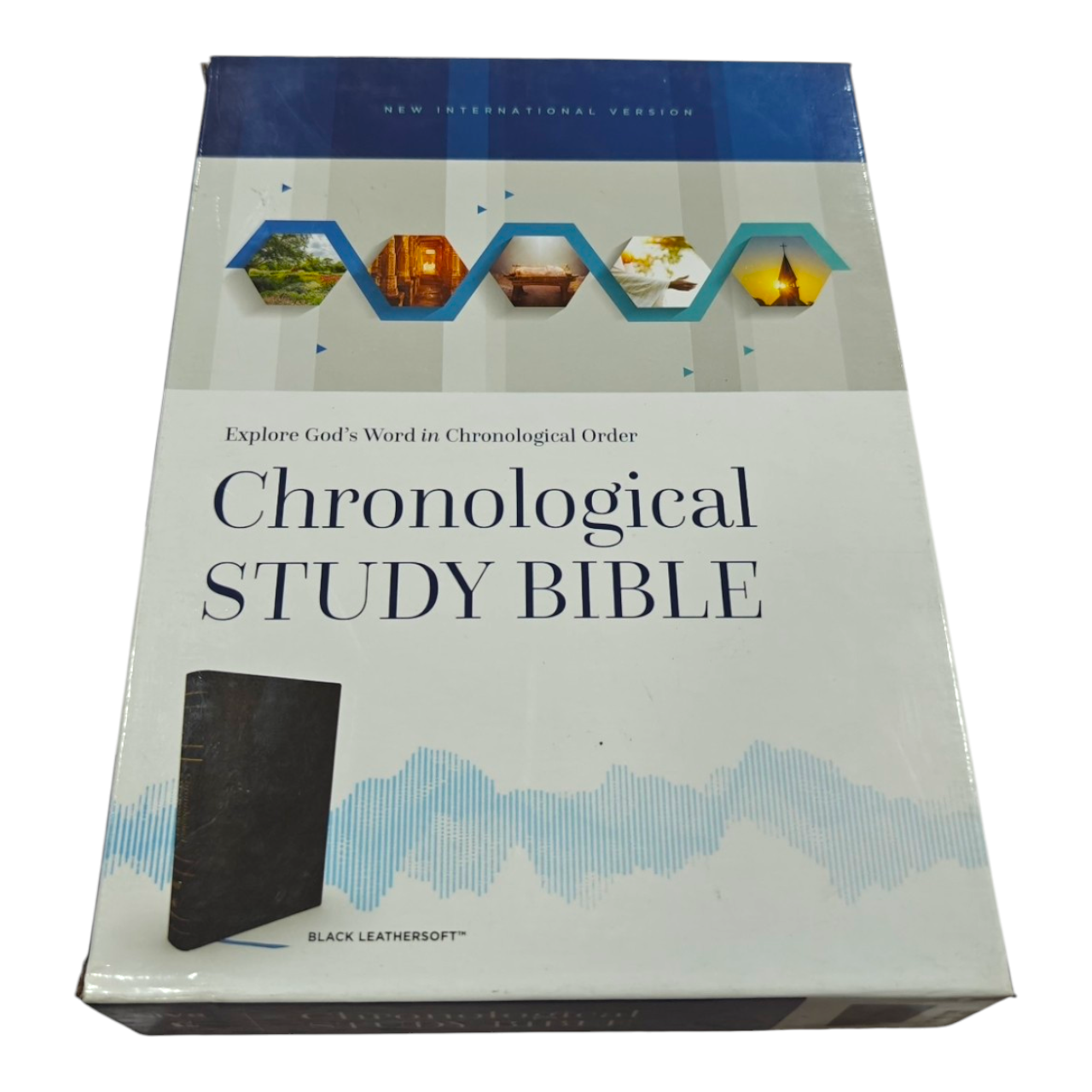 NIV, Chronological Study Bible, Hardcover, Comfort Print | Study Bible, Reference Bible | Holy Bible