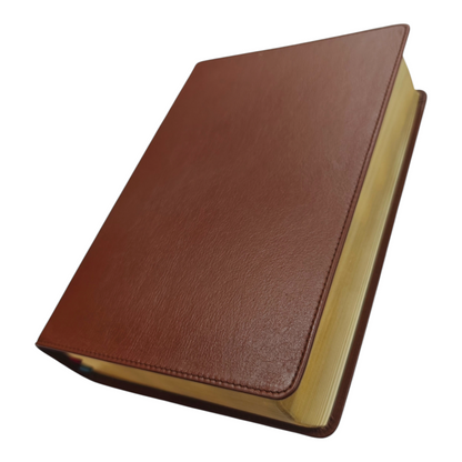 KJV Charles F. Stanley Life Principles Bible - Brown Genuine Leather (King James Version) | Study Bible, Reference Bible | Holy Bible