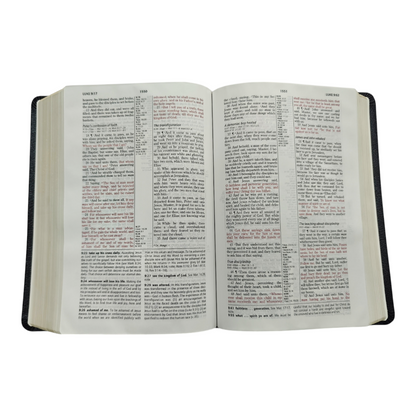 KJV Life in the Spirit Study Bible - Bonded Leather, Black, Red Letter (Thomas Nelson) | Study Bible, Reference Bible | Holy Bible