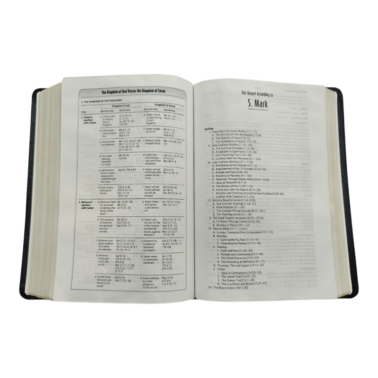 KJV Life in the Spirit Study Bible - Bonded Leather, Black, Red Letter (Thomas Nelson) | Study Bible, Reference Bible | Holy Bible