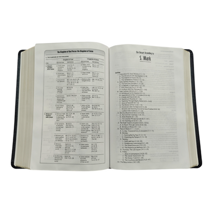 KJV Life in the Spirit Study Bible - Bonded Leather, Black, Red Letter (Thomas Nelson) | Study Bible, Reference Bible | Holy Bible