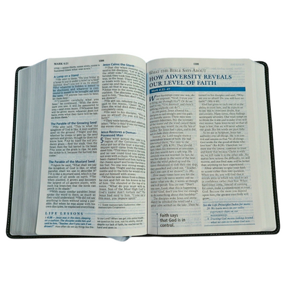 NIV Charles F. Stanley Life Principles Bible | Study Bible, Reference Bible | Holy Bible