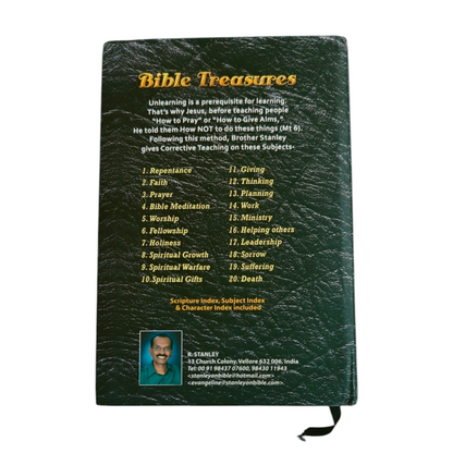 Bible Treasures: 200 Corrective Bible Lessons (Outlines) by R. Stanley | Christian Living, Spiritual Growth | English Christian Book