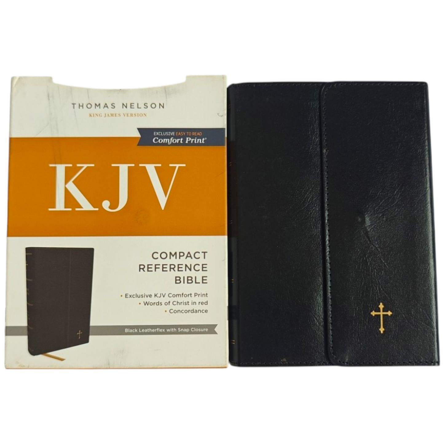 KJV Compact Reference Bible, Comfort Print | Study Bible, Reference Bible | Holy Bible
