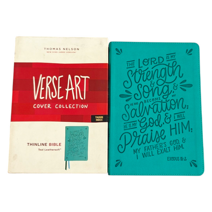 NKJV Verse Art Thinline Bible | English Bible, Holy Bible