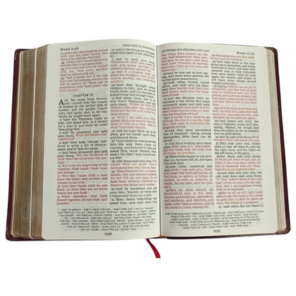 KJV Personal Size Giant Print Reference Bible, Comfort Print | Study Bible, Reference Bible | Holy Bible