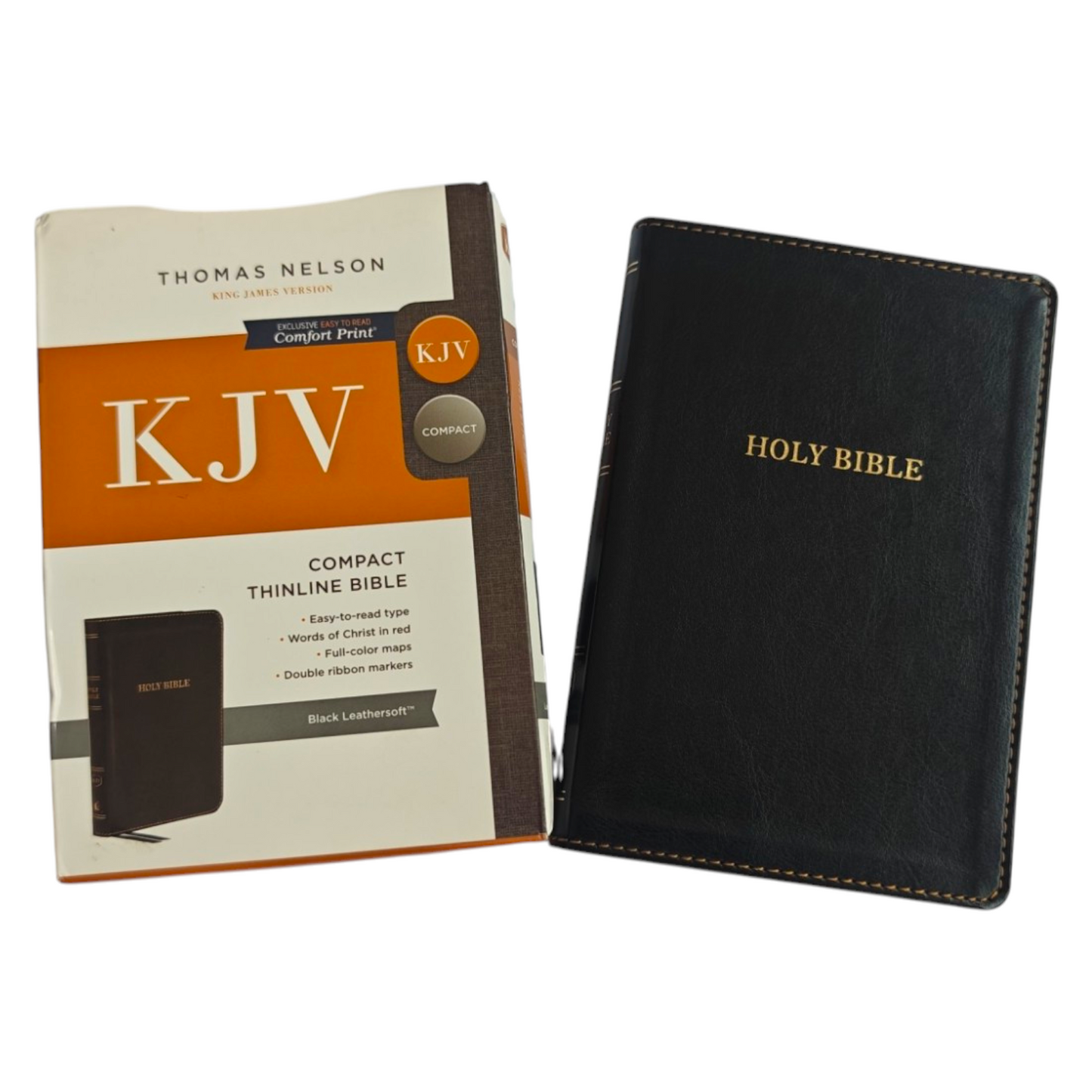 KJV Compact Thinline Bible, Comfort Print | English Bible, Holy Bible