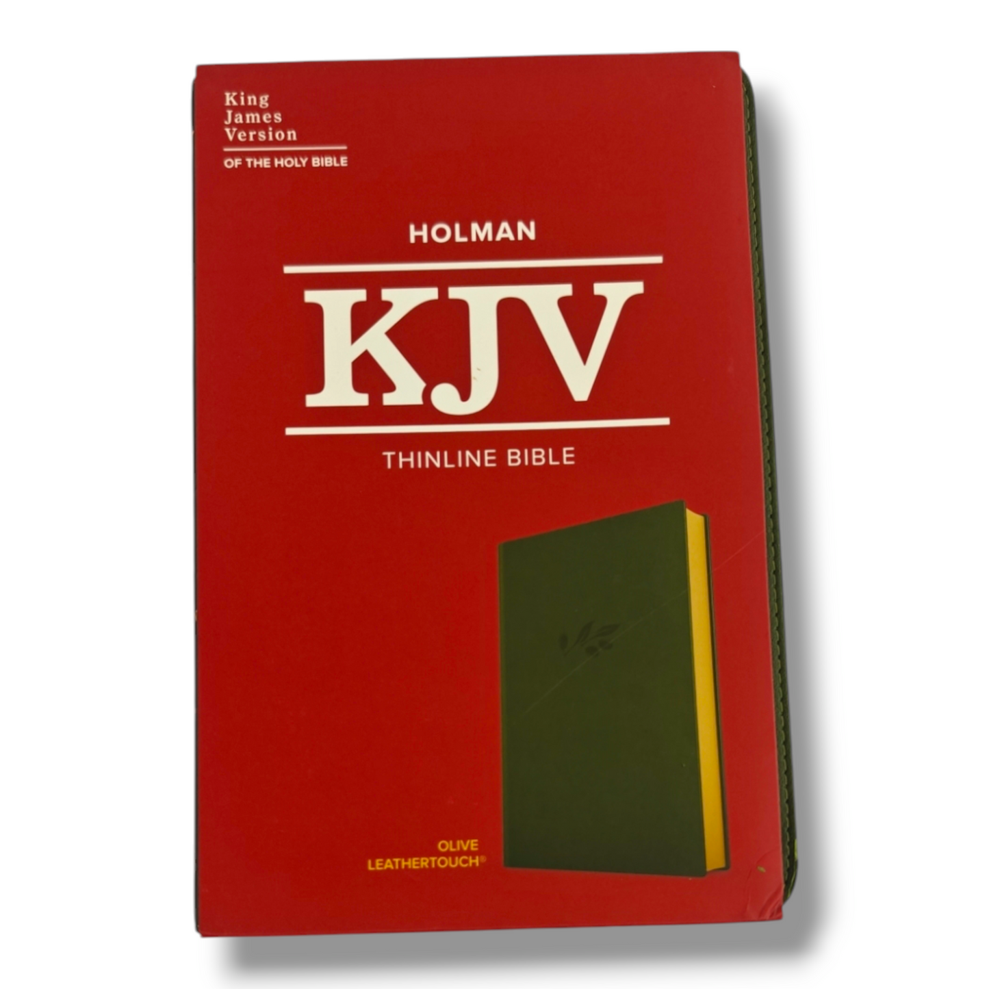 Holman KJV Thinline Bible | Holman KJV Thinline Bible – Olive LeatherTouch (Pure Cambridge Edition) | Holy Bible