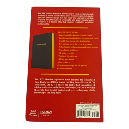 Holman KJV Thinline Reference Bible | Study Bible, Reference Bible | Holy Bible