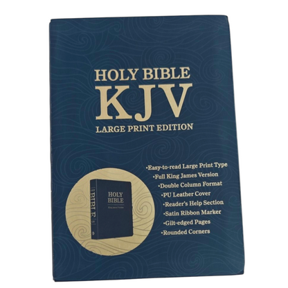 KJV Holy Bible, Large Print Edition | English Bible, Holy Bible