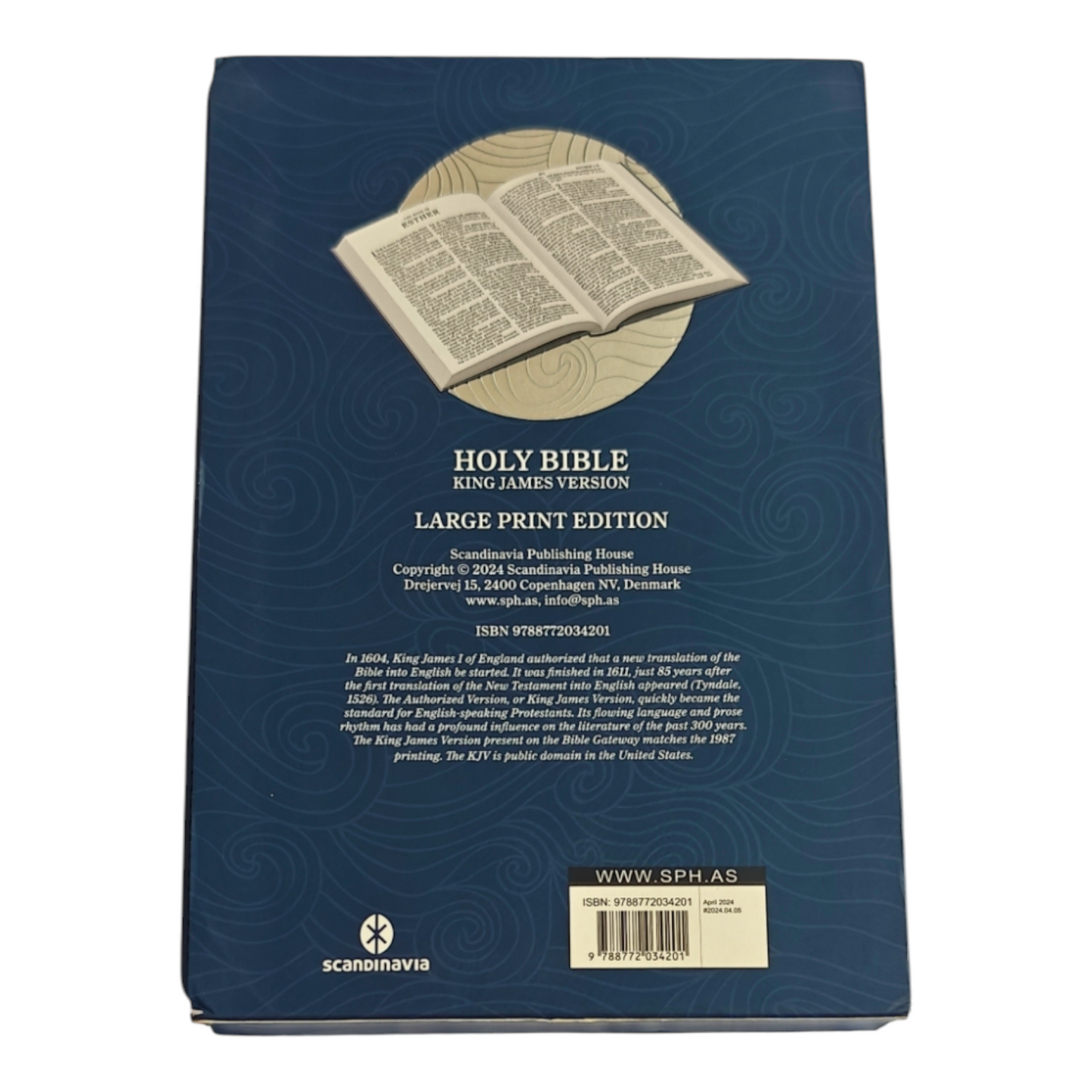 KJV Holy Bible, Large Print Edition | English Bible, Holy Bible