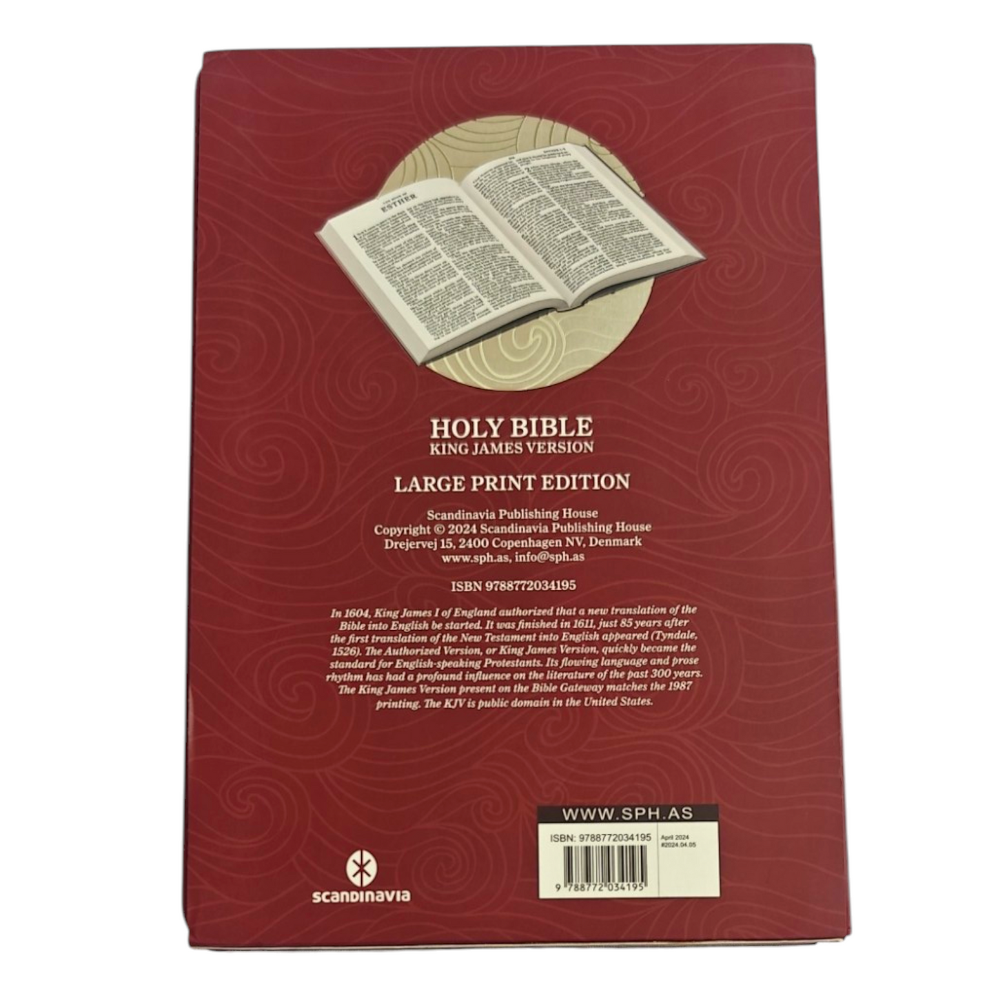 KJV Holy Bible, Large Print Edition | English Bible, Holy Bible | KJV Holy Bible, Large Print Edition – Bu