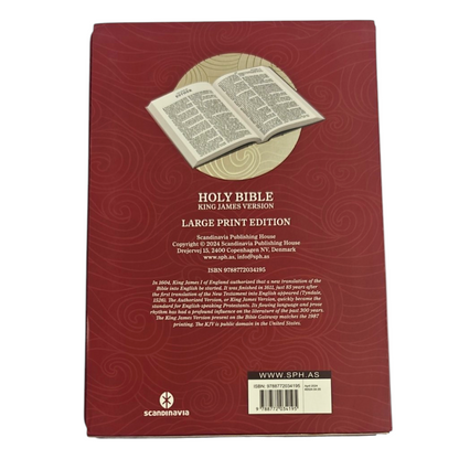 KJV Holy Bible, Large Print Edition | English Bible, Holy Bible | KJV Holy Bible, Large Print Edition – Bu