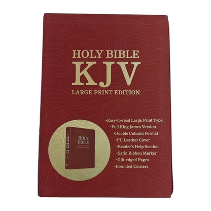 KJV Holy Bible, Large Print Edition | English Bible, Holy Bible | KJV Holy Bible, Large Print Edition – Bu