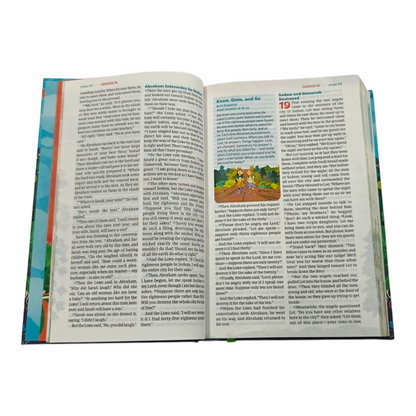 NLT Go Bible: A Life-Changing Bible for Kids - New Living Translation (Hardcover) | Kids Bible, Children's Bible | Holy Bible