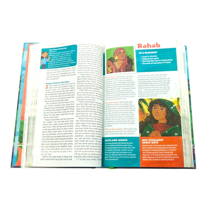 NLT Go Bible: A Life-Changing Bible for Kids - New Living Translation (Hardcover) | Kids Bible, Children's Bible | Holy Bible