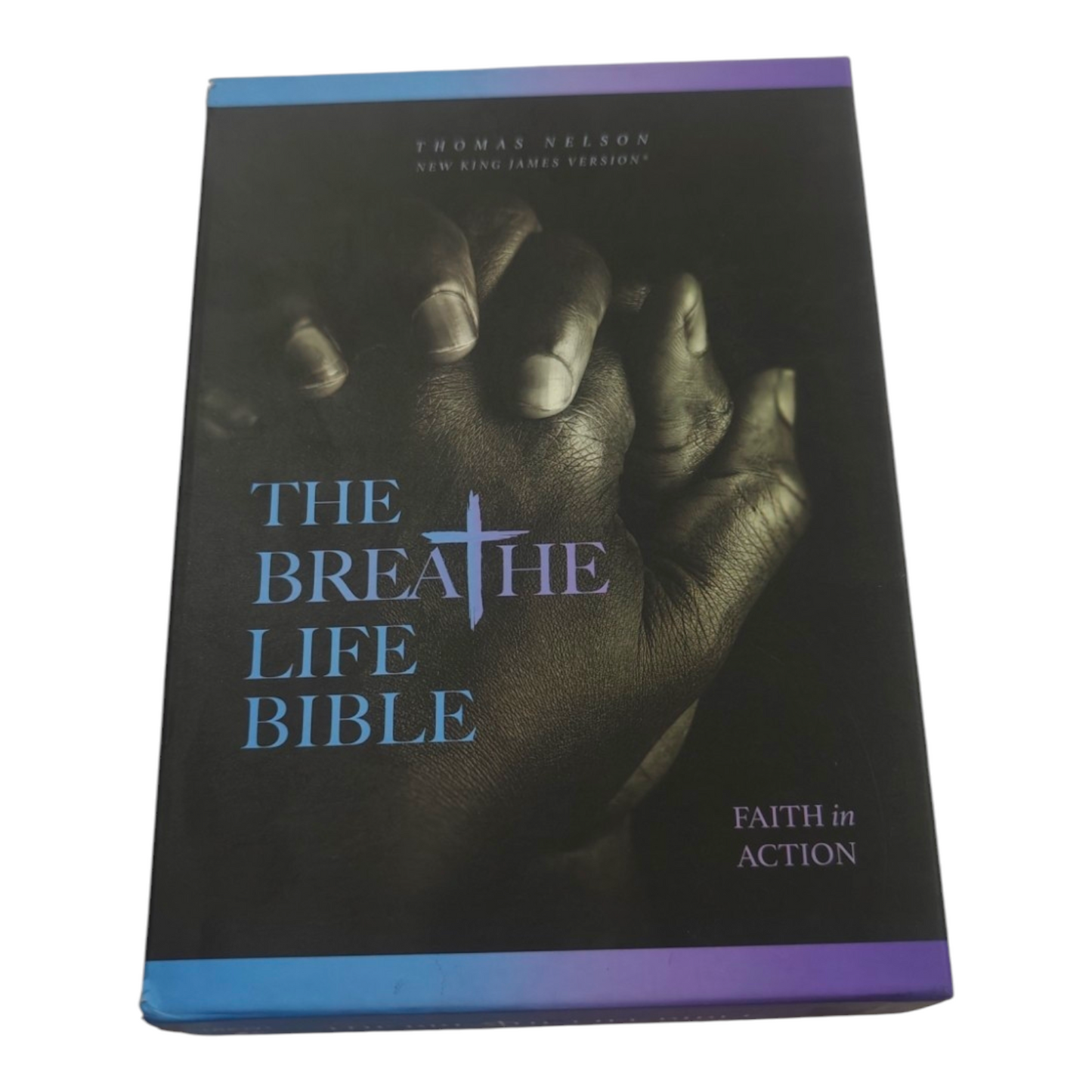 The Breathe Life Holy Bible: Faith in Action (NKJV, Hardcover, Red Letter, Comfort Print) | English Bible, Holy Bible