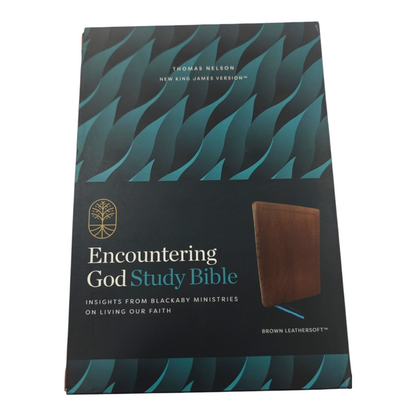 Encountering God Study Bible: Insights from Blackaby Ministries on Living Our Faith (NKJV) | Study Bible, Reference Bible | Holy Bible