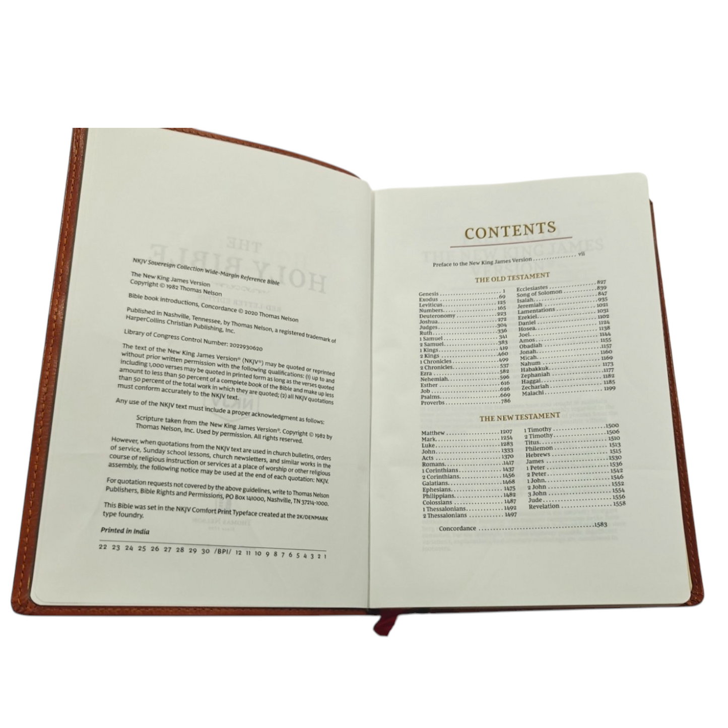 NKJV, Single-Column Wide-Margin Reference Bible, Cloth over Board, Red Letter, Comfort Print: Holy Bible, New King James Version | Study Bible,