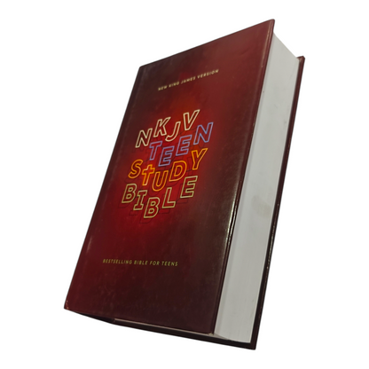 NKJV, Teen Study Bible, Hardcover, Comfort Print | Study Bible, Reference Bible | Holy Bible