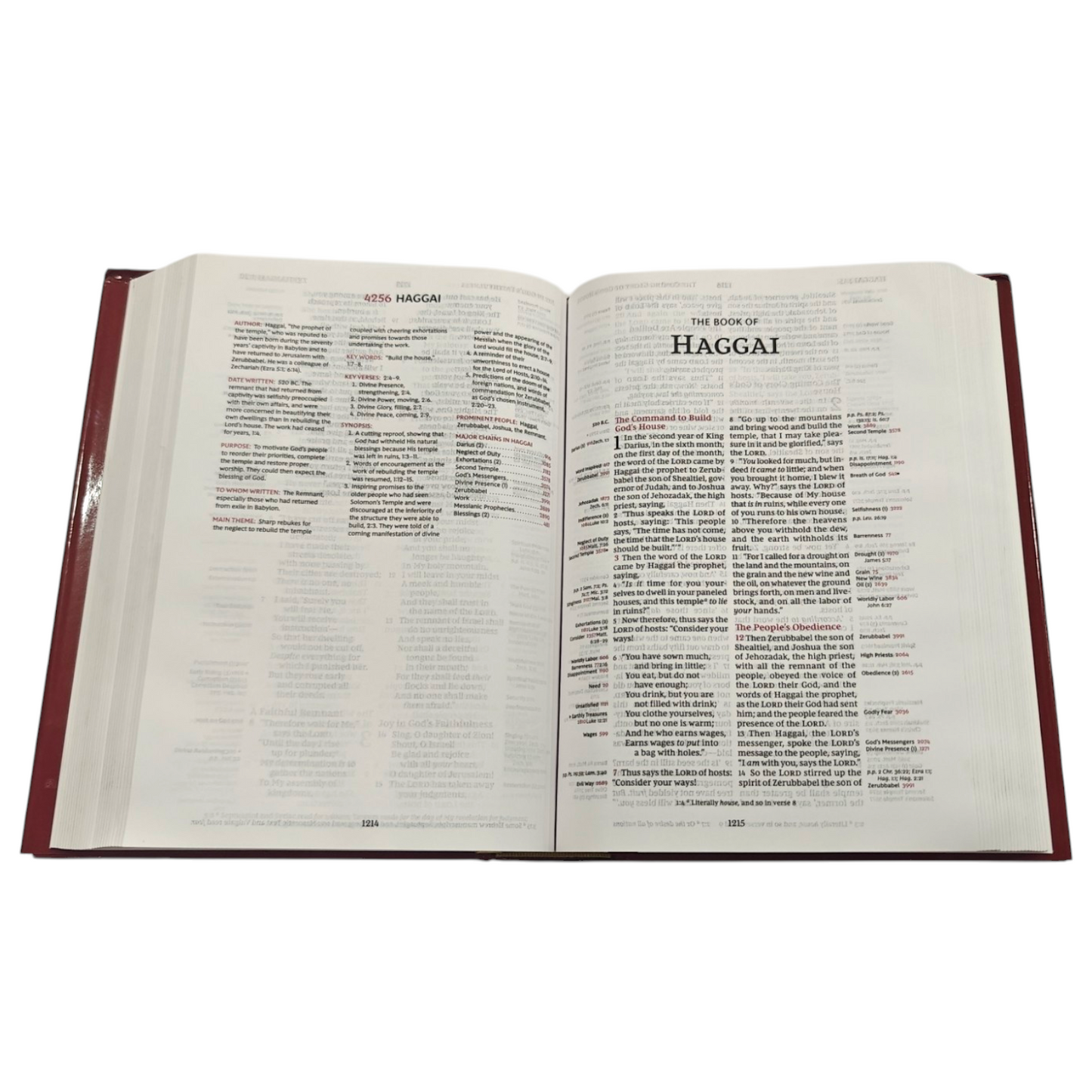 NKJV Thompson Chain-Reference Bible Hardcover Red Letter Comfort Print | Study Bible, Reference Bible | Holy Bible