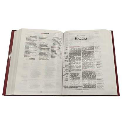 NKJV Thompson Chain-Reference Bible Hardcover Red Letter Comfort Print | Study Bible, Reference Bible | Holy Bible