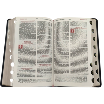 NKJV, Personal Size Reference Bible, Sovereign Collection, Leathersoft, Black, Red Letter, Comfort Print: Holy Bible, New King James Version |