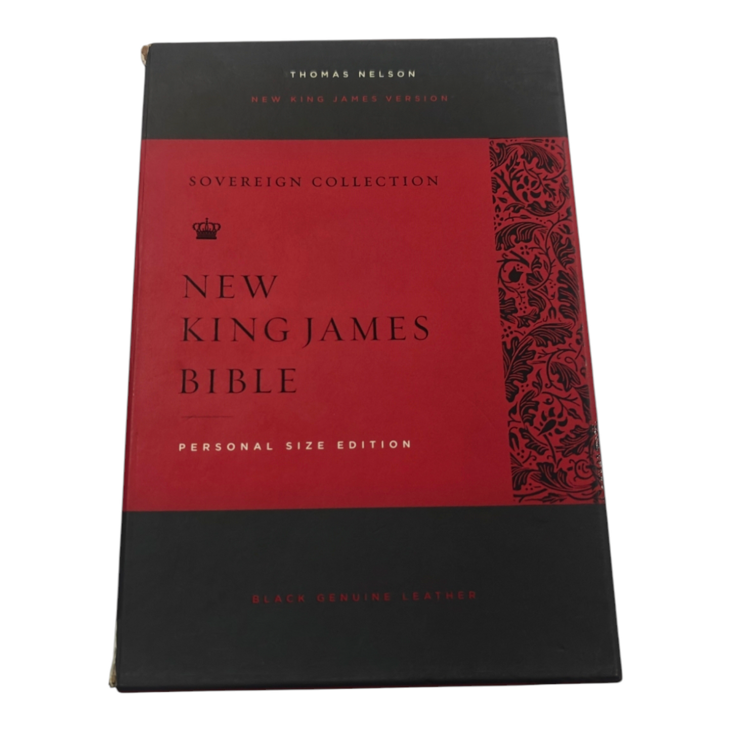 NKJV, Personal Size Reference Bible (Sovereign Collection, Thumb-Indexed, Brown) | Study Bible, Reference Bible | Holy Bible