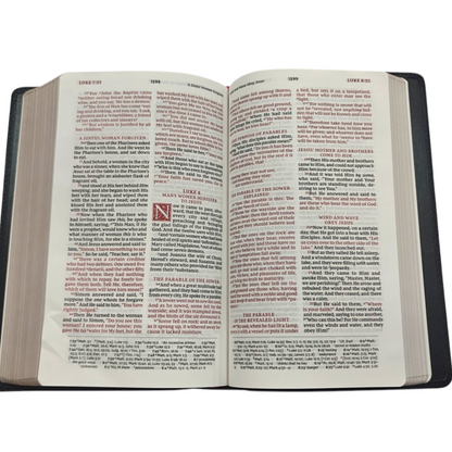 NKJV, Personal Size Reference Bible (Sovereign Collection, Thumb-Indexed, Brown) | Study Bible, Reference Bible | Holy Bible