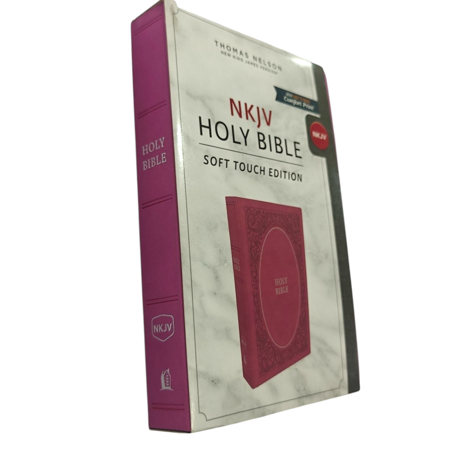 NKJV, Holy Bible, Soft Touch Edition, Leathersoft, Brown, Comfort Print | English Bible, Holy Bible